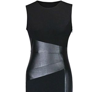 ILE mixed fabric Dress